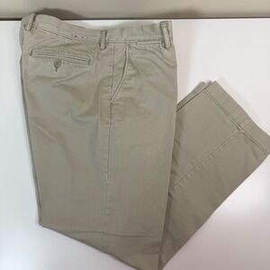 J.Crew Broken-In Urban Slim Fit Chino Pants Khaki Tan Mens 34x30